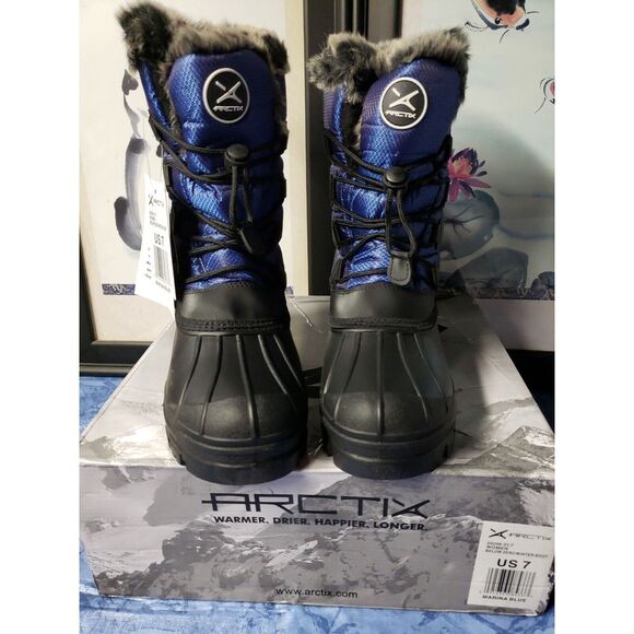 Arctix Women's‎ Below Zero Winter Boot, Marina Blue, 7 Women - Picture 1 of 11
